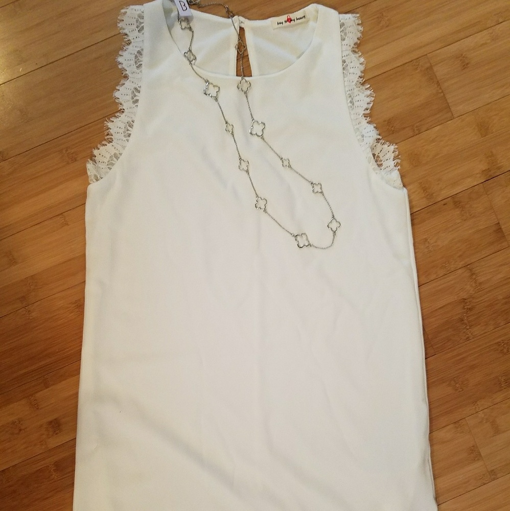Key to my heart shift dress,  small